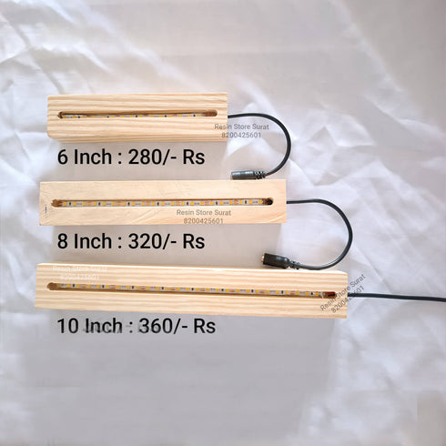Wooden Light Stand